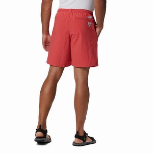 Columbia Pantalones Cortos PFG Backcast III™ Water Hombre Rojos (869UZHIOA)